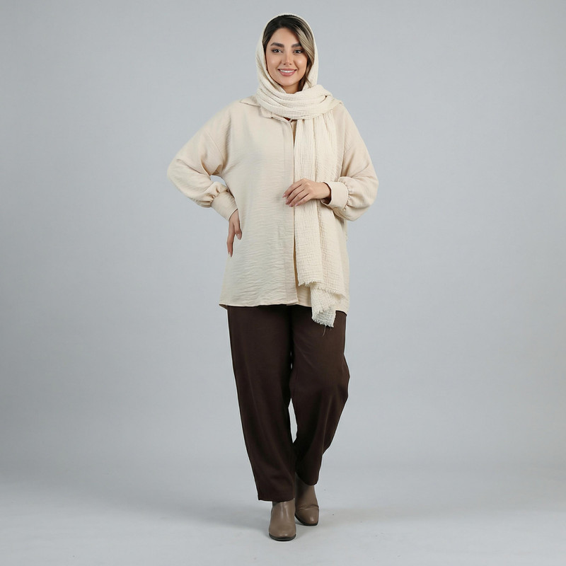 مانتو زیر باسن زنانه السانا مدل ژانیتا کد 223608