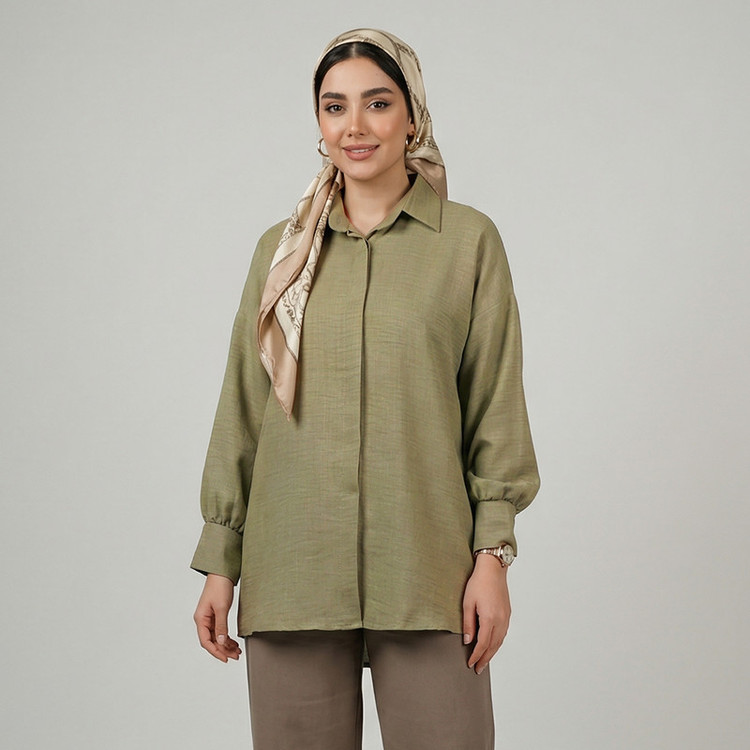 مانتو زیر باسن زنانه السانا مدل ژانیتا کد 223608