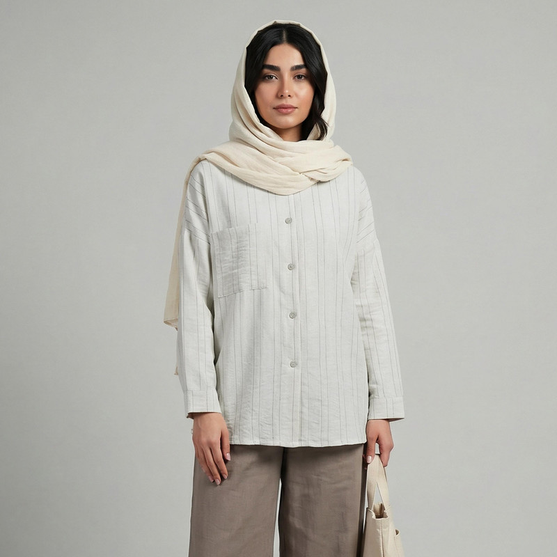 مانتو زیر باسن زنانه السانا مدل روبیتا کد 217479