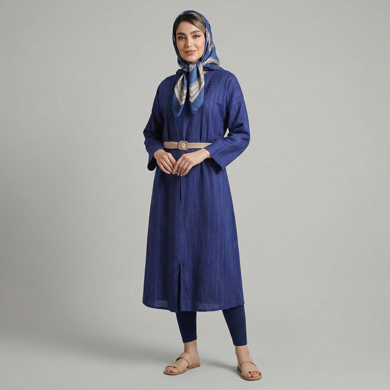 مانتو زنانه السانا مدل آواز کد 227505