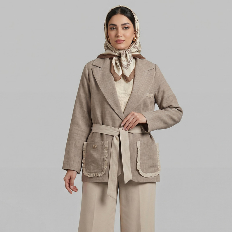 مانتو کتی زنانه السانا مدل تارامهر کد 227903