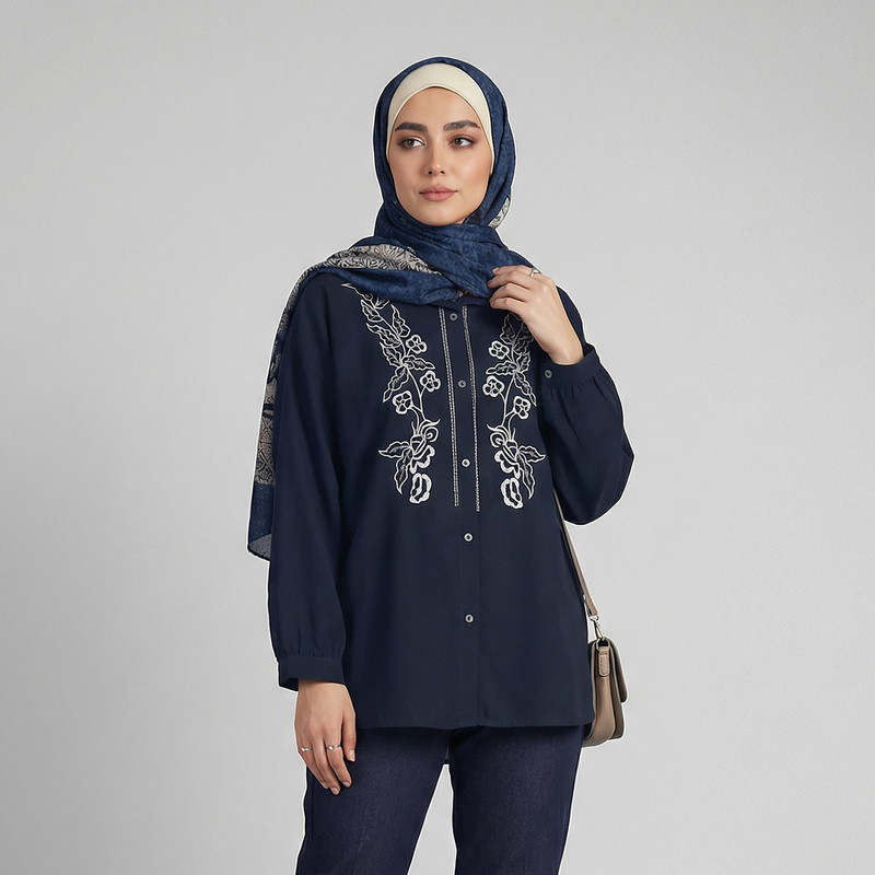 مانتو زنانه السانا مدل هلناز کد 226004
