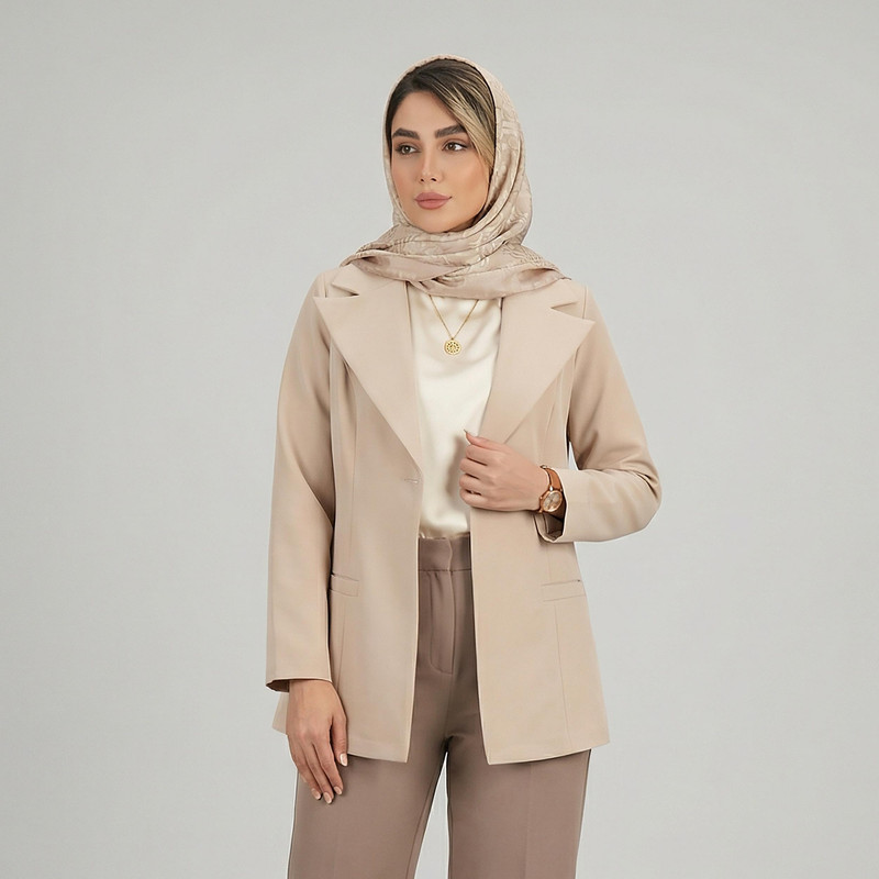 مانتو کتی زنانه السانا مدل شیده