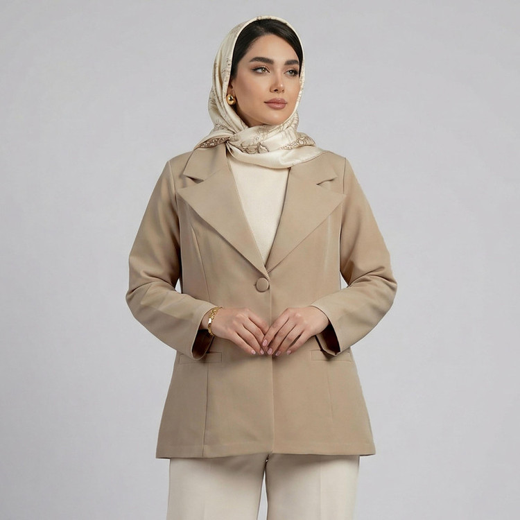 مانتو کتی زنانه السانا مدل شیده