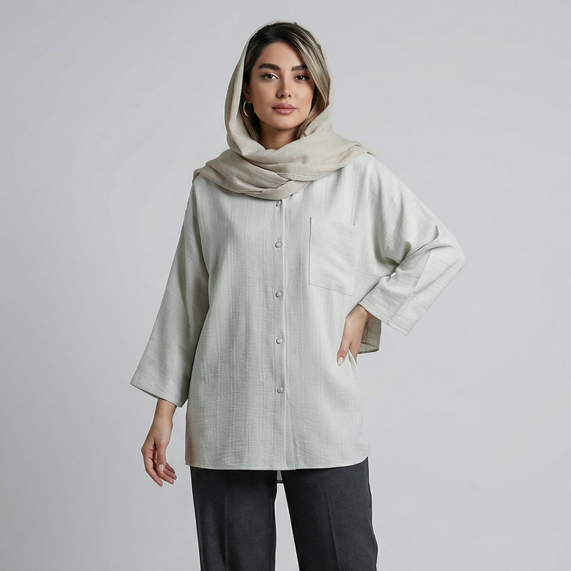 مانتو زنانه السانا مدل کارمیلا کد 219109