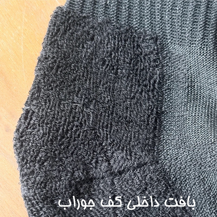 جوراب ورزشی ساق بلند مردانه مدل HI TOWEL
