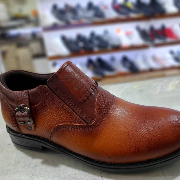 کفش چرم طبیعی فلوتر