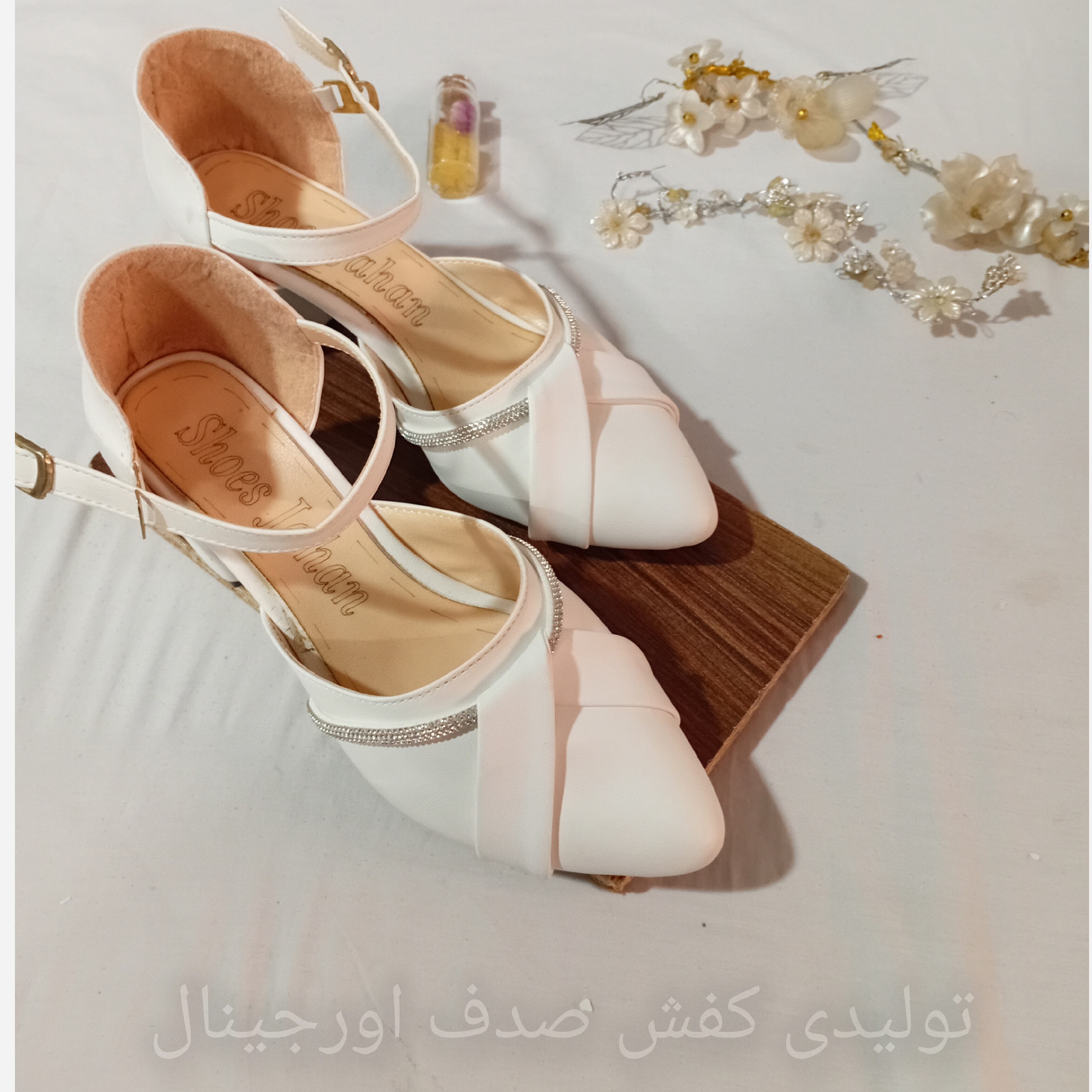کفش مجلسی زنانه جلو بسته نگینی برند صدف گلد ، حتی برای پنجه های پهن،پاشنه 5سانت،کفش مجلسی پاشنه دار،37تا 42،