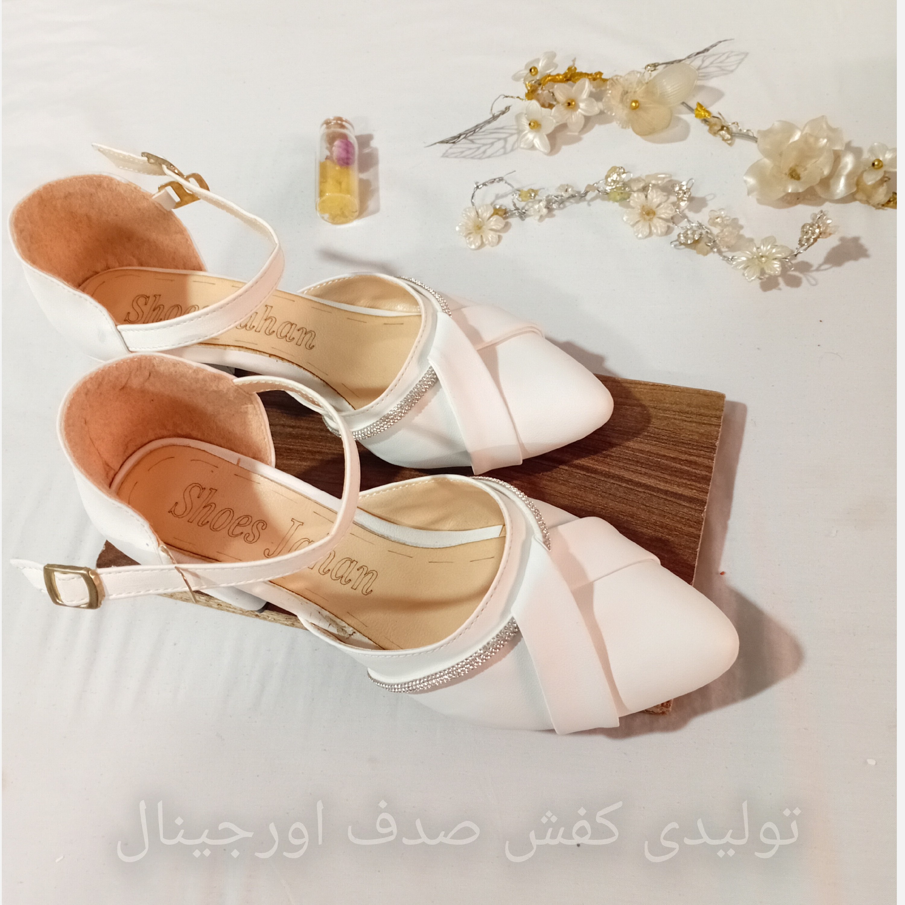 کفش مجلسی زنانه جلو بسته نگینی برند صدف گلد ، حتی برای پنجه های پهن،پاشنه 5سانت،کفش مجلسی پاشنه دار،37تا 42،
