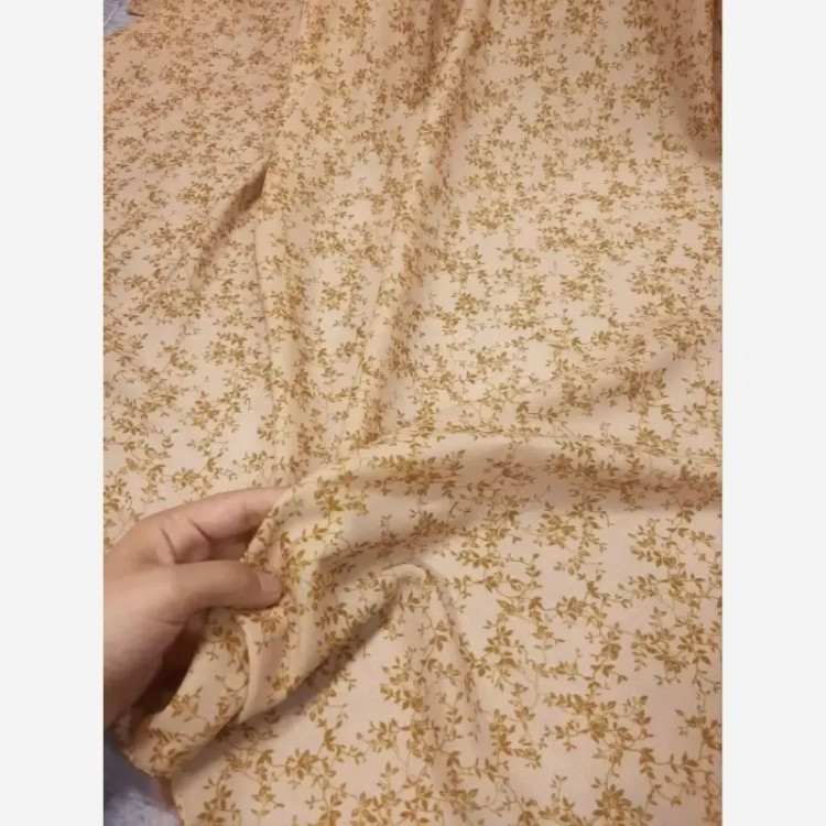 روسری نخی کاستوم طرح سوگند قواره 110 سبز ریز نقش چرخ دوز