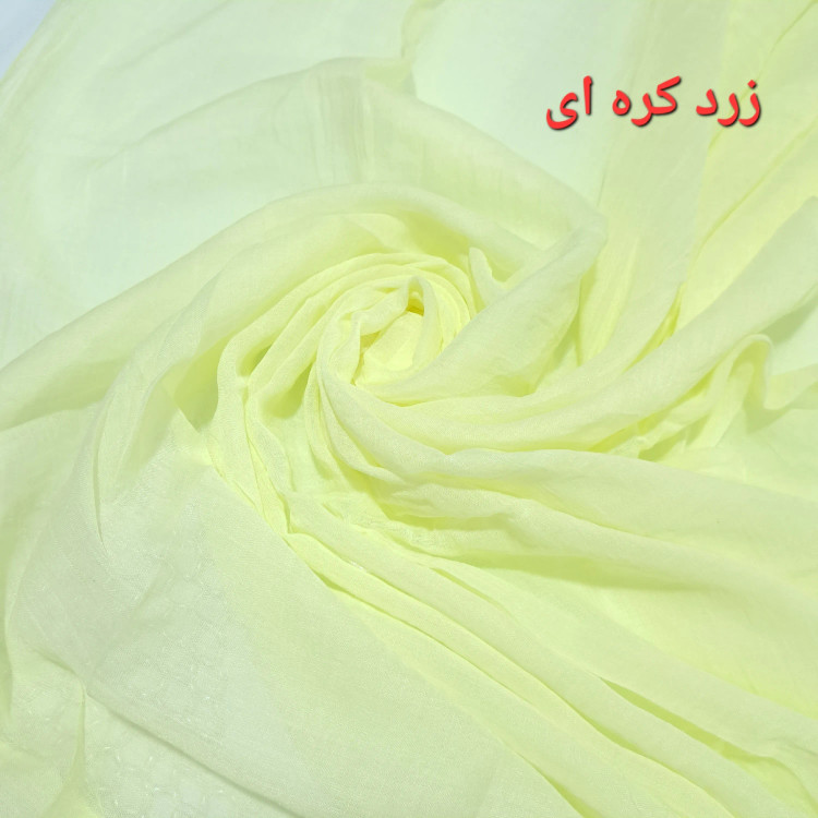 شال نخی سوپر نخ گیاهی ساده ابعاد 200 در 80 مناسب بهار و تابستان
