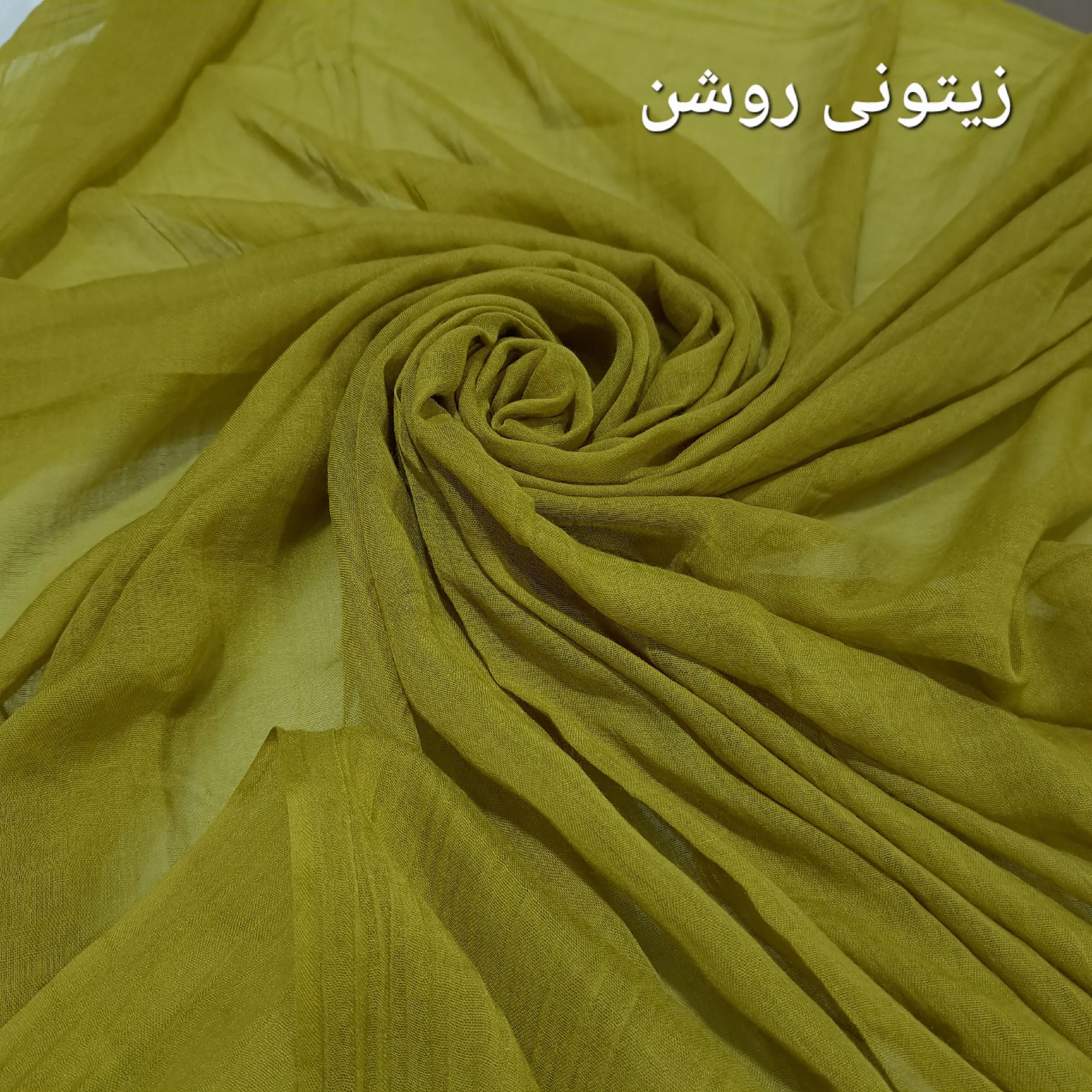 شال نخی سوپر نخ گیاهی ساده ابعاد 200 در 80 مناسب بهار و تابستان
