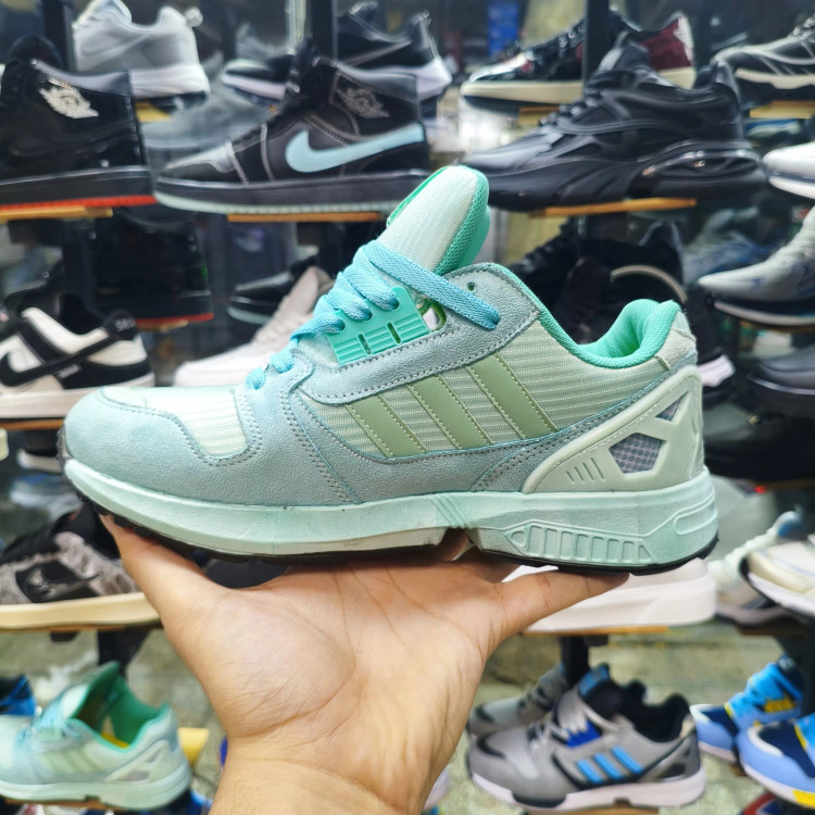 کتونی آدیداس ZX 8000 سبز پستهای مردانه کلاسیک رترو