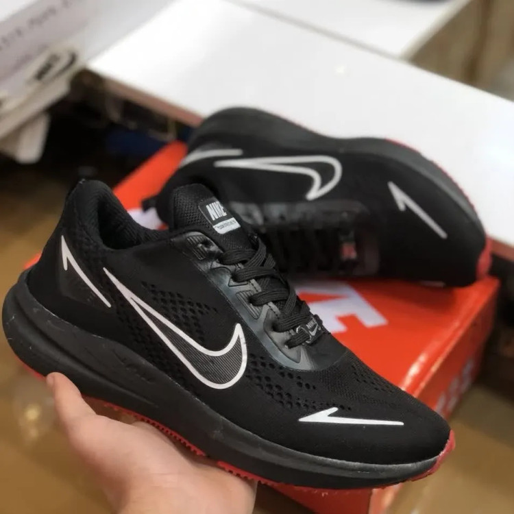 کفش نایک گاما رانر مردانه مشکی سبک راحت بادوام