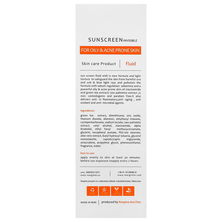 فلویید ضد آفتاب پوست چرب و آکنه ای SPF50