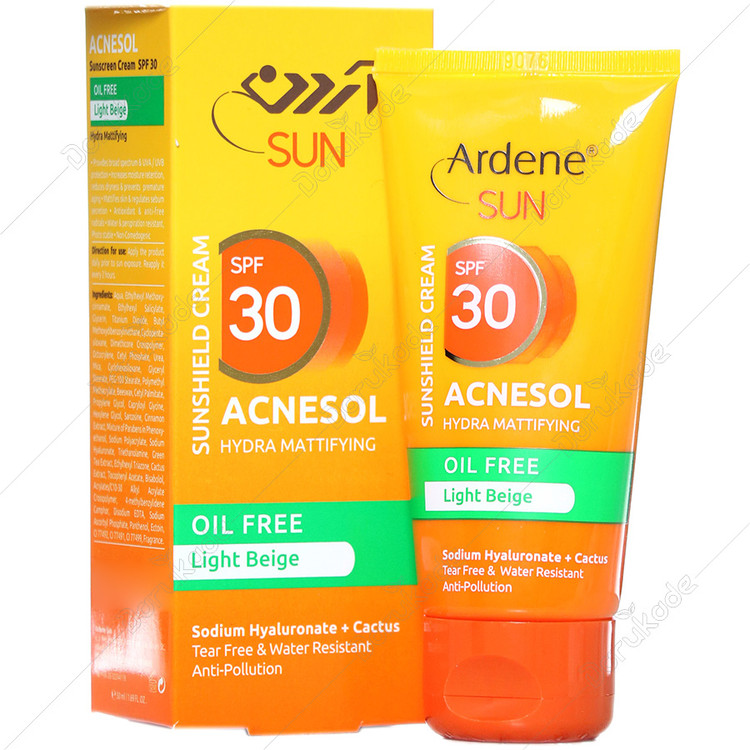 کرم ضد آفتاب فاقد چربی آکنه سل SPF30