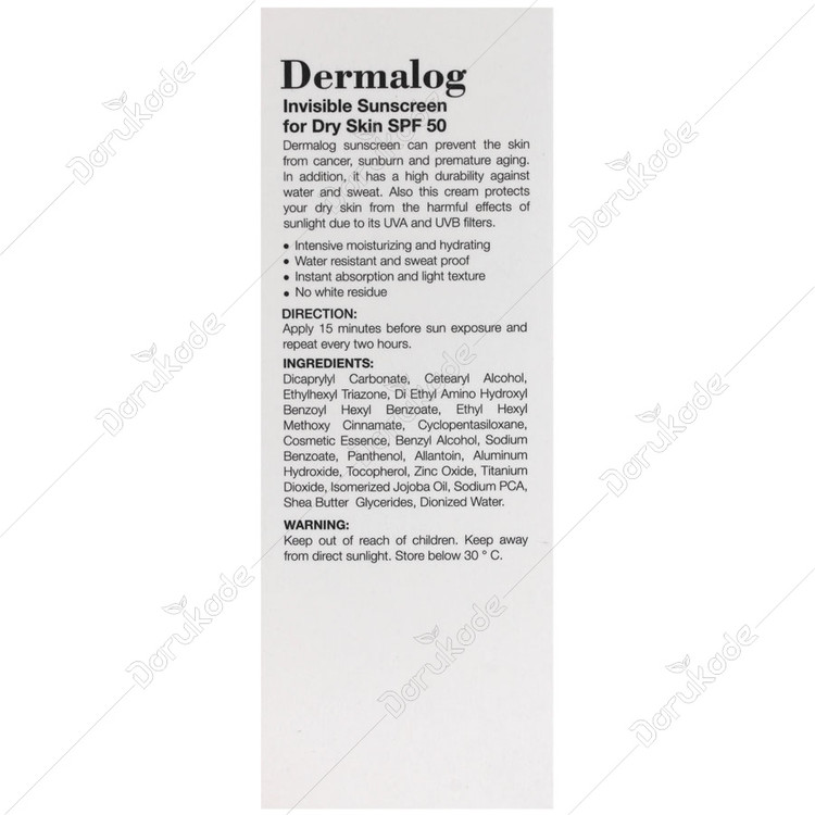 کرم ضد آفتاب پوست خشک SPF50