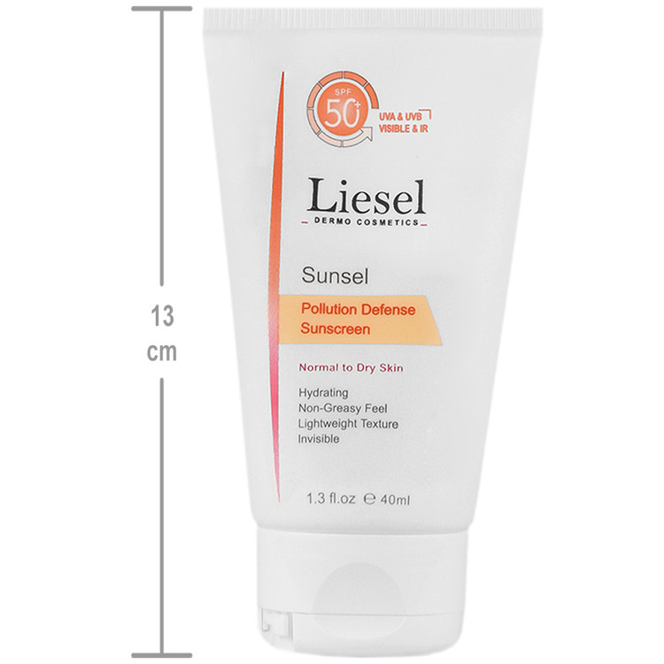 کرم ضد آفتاب پوست خشک سانسل SPF50