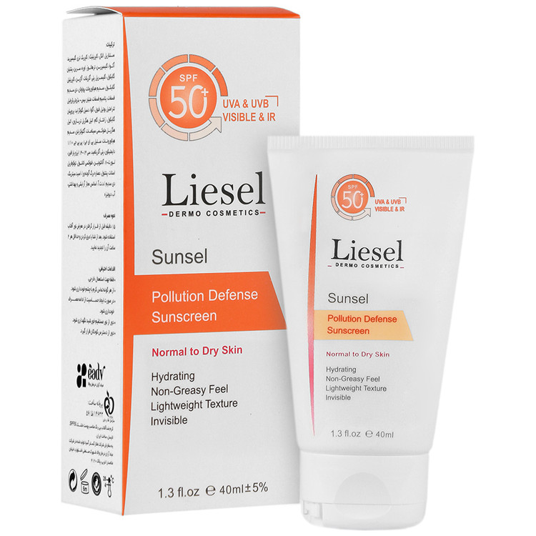 کرم ضد آفتاب پوست خشک سانسل SPF50