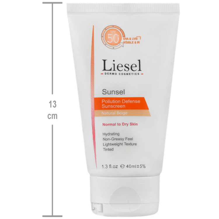 کرم ضد آفتاب پوست خشک سانسل SPF50