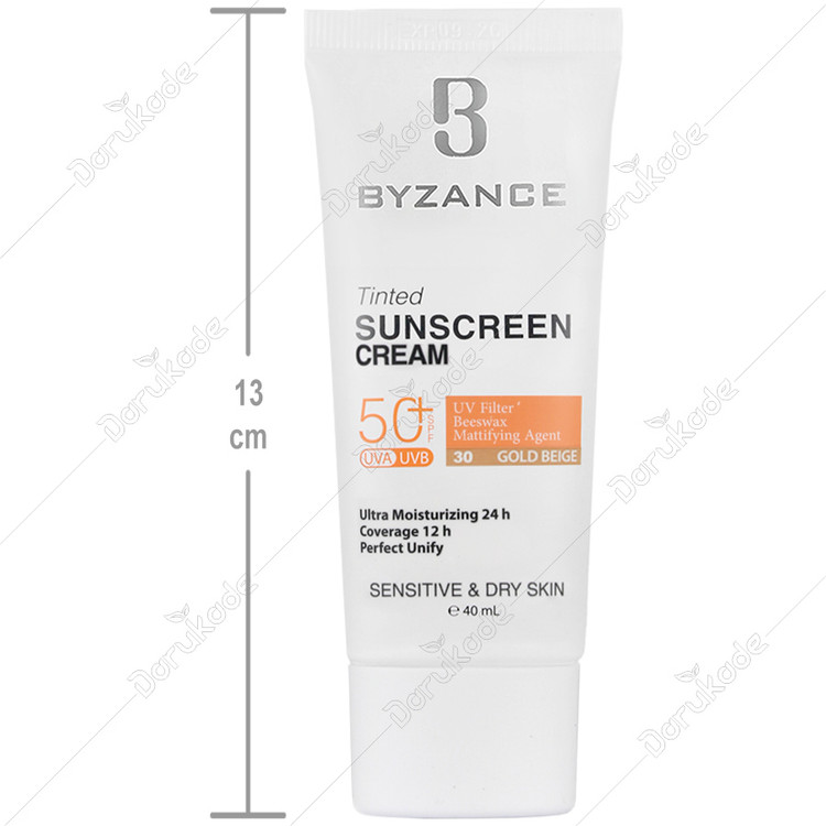 کرم ضد آفتاب رنگی SPF50 پوست خشک
