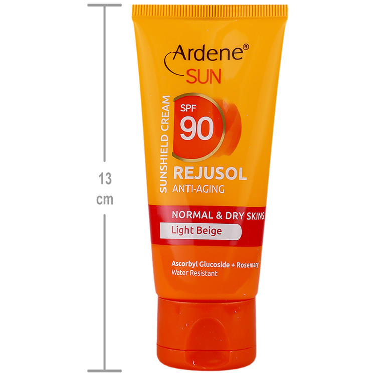 ضد آفتاب رژوسول SPF90 برای پوست های معمولی و خشک