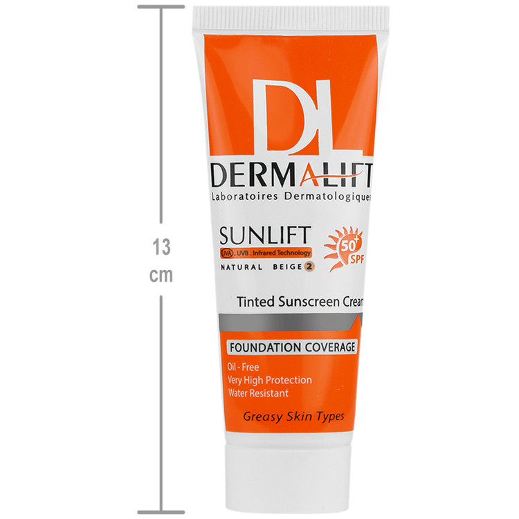 کرم ضد آفتاب پوست چرب SPF50 سان لیفت