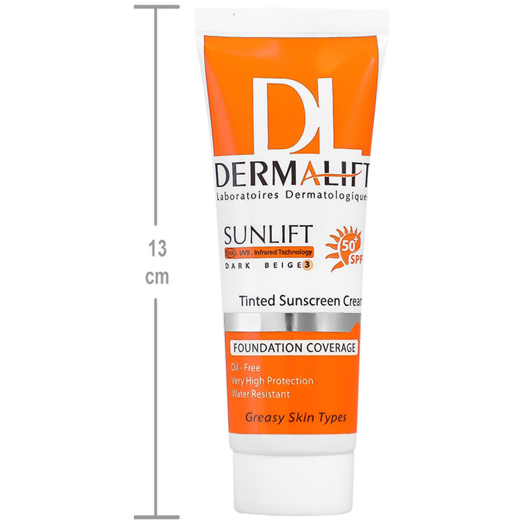 کرم ضد آفتاب پوست چرب SPF50 سان لیفت