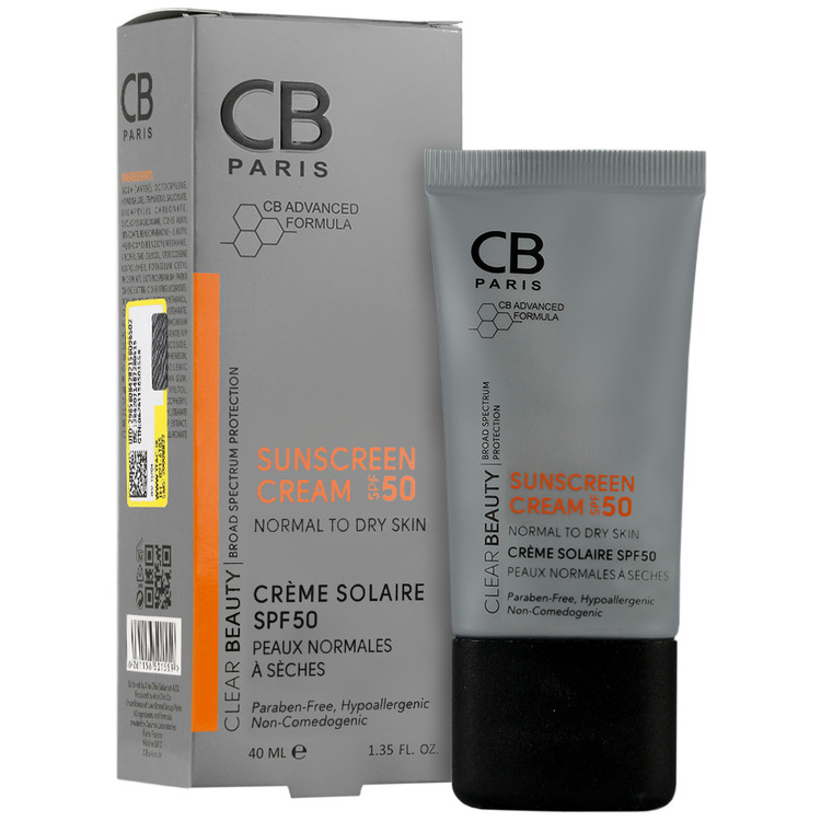 کرم ضد آفتاب پوست نرمال تا خشک SPF50