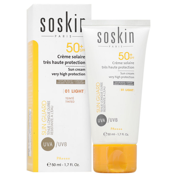 کرم ضدآفتاب سسکین SPF50