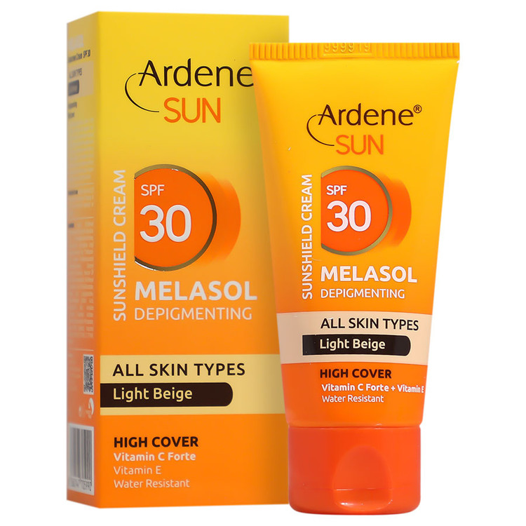 کرم ضد آفتاب آردن ملاسول SPF30 مناسب انواع پوست 50 گرم
