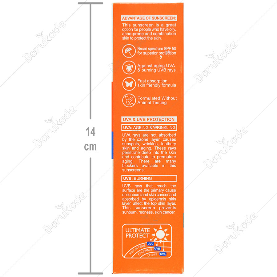 کرم ضد آفتاب پیکسل SPF50 پوست چرب