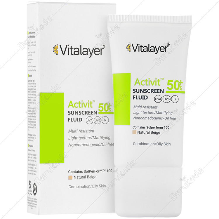 فلوئید ضد آفتاب اکتی ویت SPF50