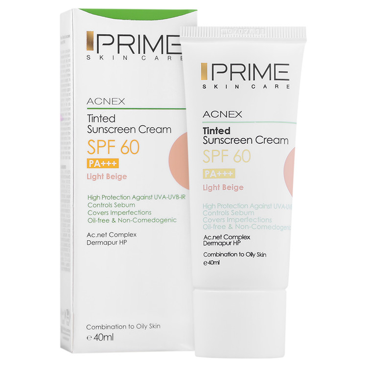کرم ضد آفتاب رنگی SPF60