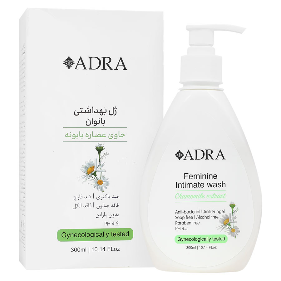 ژل بهداشتی بانوان حاوی بابونه