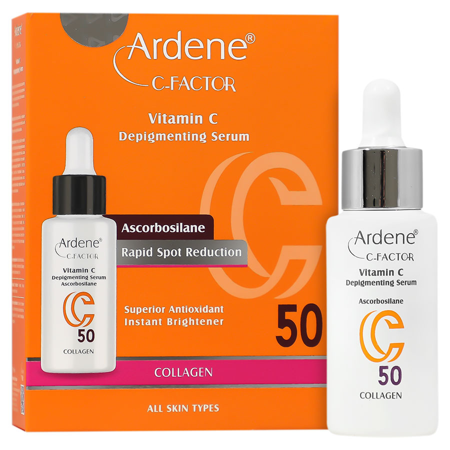 Arden Vitamin C Serum برای روشنکنندگی و ضد لک پوست