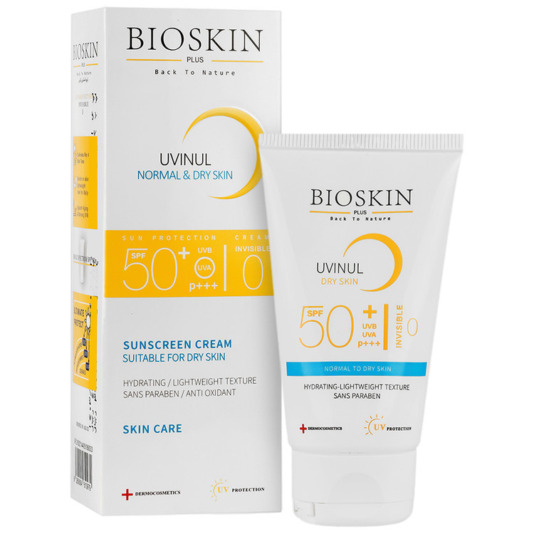 کرم ضد آفتاب بایو اسکین پوست خشک SPF50