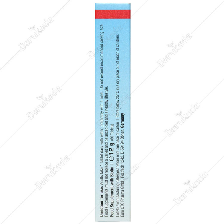 فولیک اسید 800 میکرو گرم 60 عددی