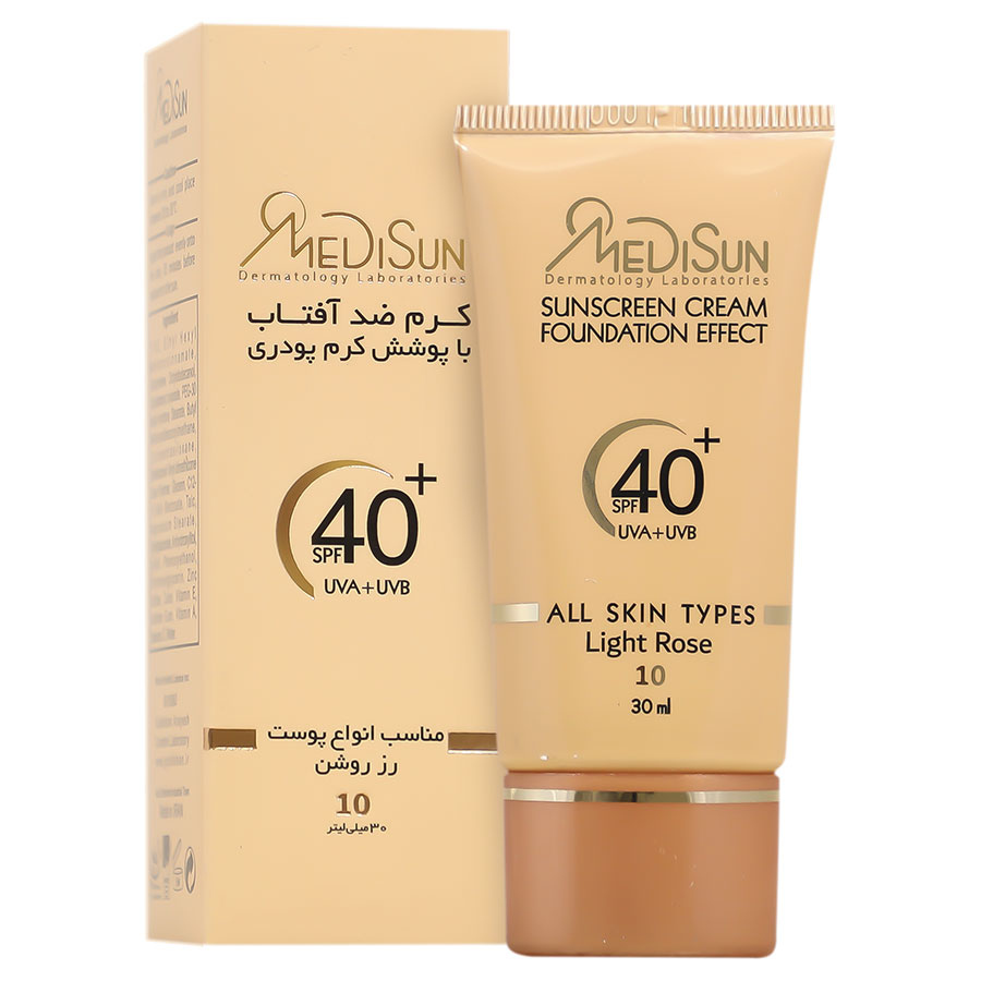 کرم ضد آفتاب کرم پودری انواع پوست SPF40