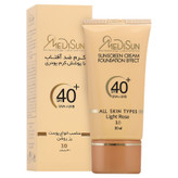کرم ضد آفتاب کرم پودری انواع پوست SPF40