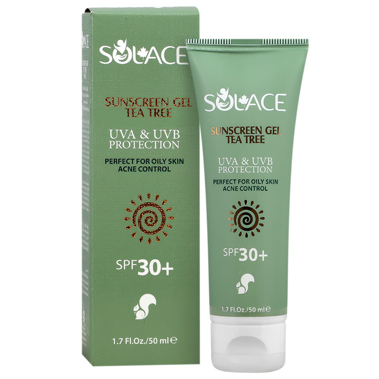 کرم ژل ضد آفتاب چای سبز و درخت چای SPF30