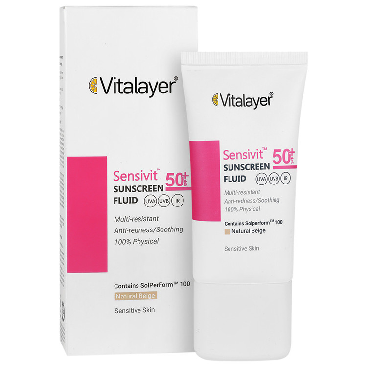 فلوئید ضد آفتاب سنسی ویت SPF50