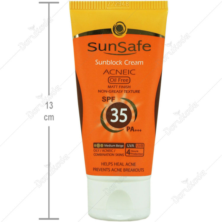 کرم ضد آفتاب آنتی آکنه SPF35