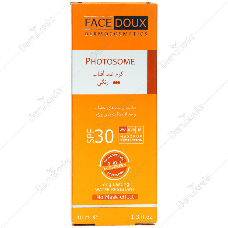کرم ضد آفتاب رنگی فوتوزوم SPF 30