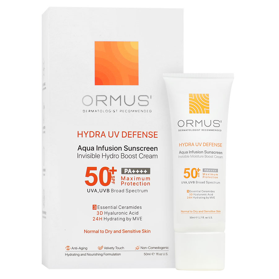 کرم ضد آفتاب و آبرسان SPF50