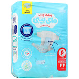 پوشک چسبی کانال دار سایز 6