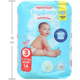 پوشک چسبی کانال دار سایز 3