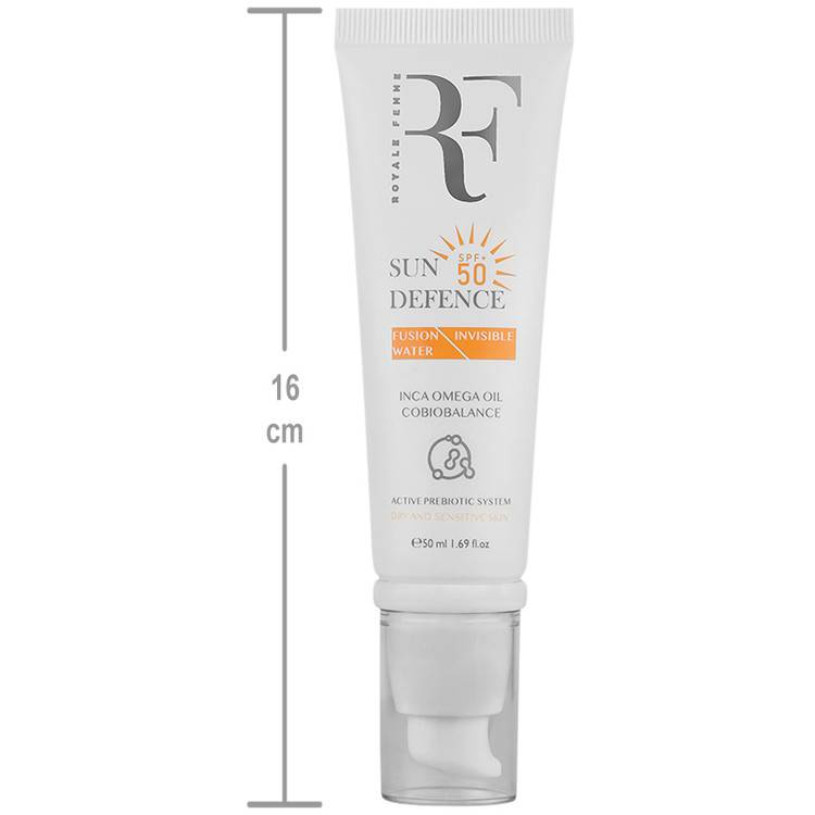 کرم ضد آفتاب فیوژن واتر پوست خشک SPF50