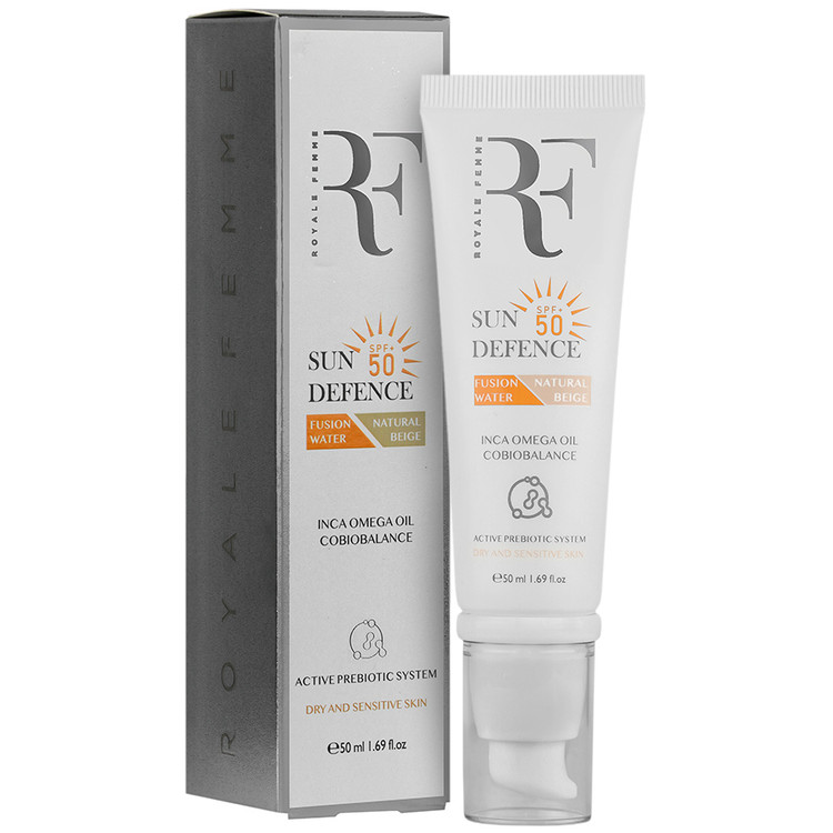 کرم ضد آفتاب فیوژن واتر پوست خشک SPF50