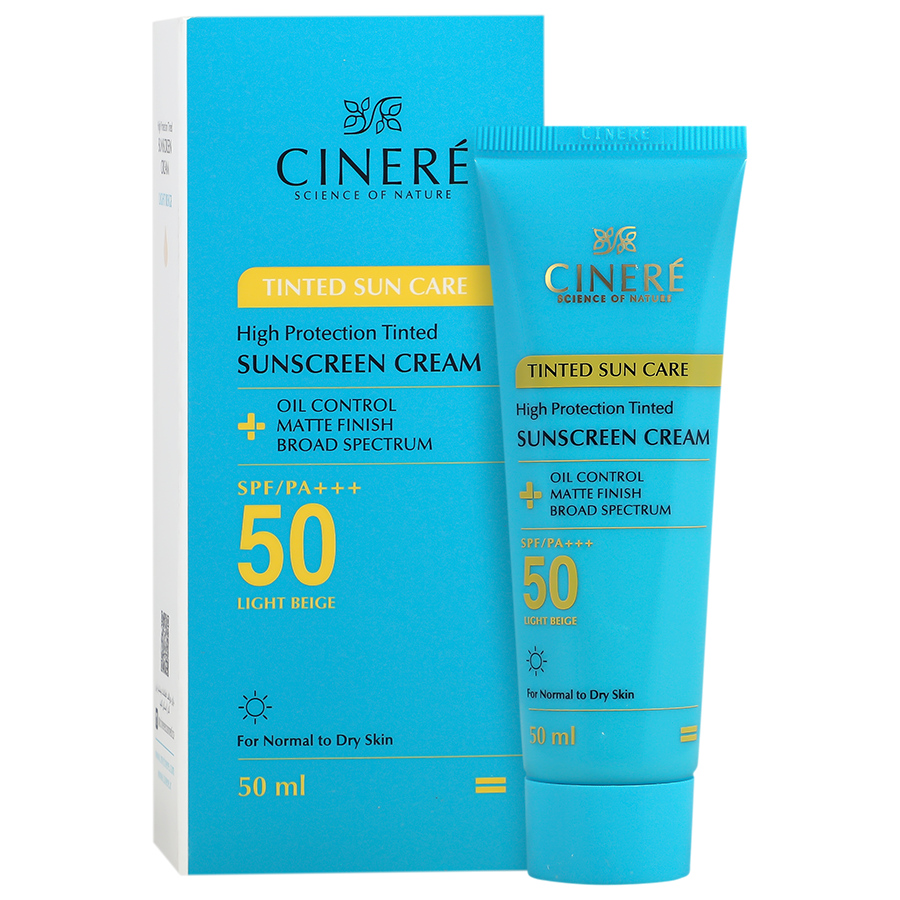 کرم ضد آفتاب رنگی SPF50 پلاس